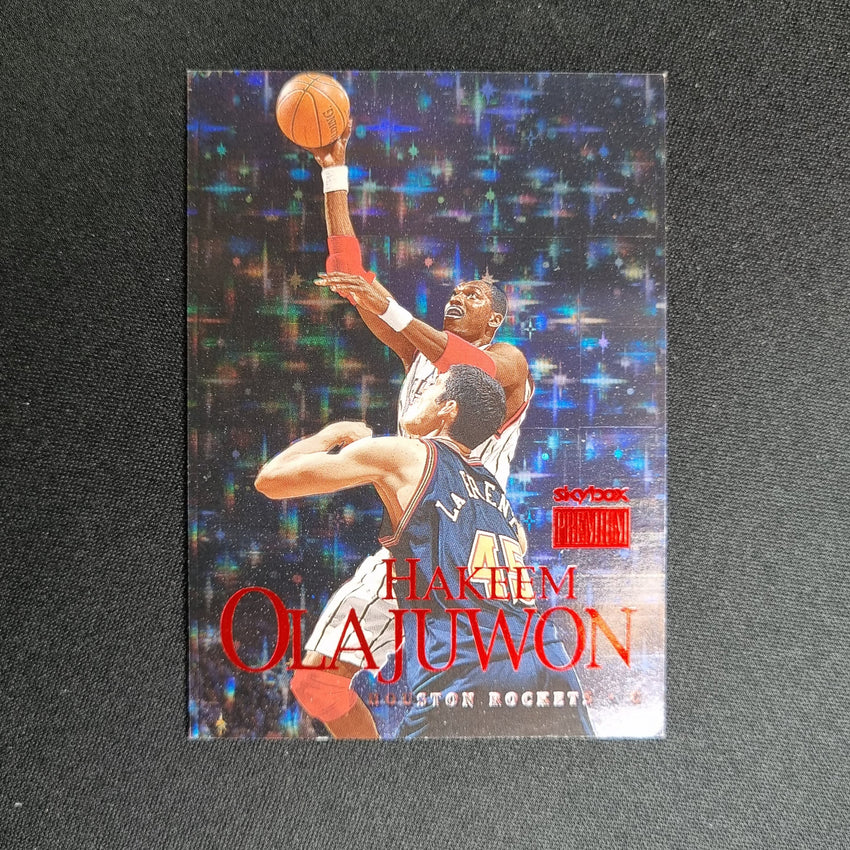1999 Skybox Hakeem Olajuwon Star Rubies 41/45 No 24