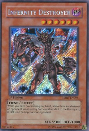Infernity Destroyer - TSHD-EN098 - Secret Rare 1st Edition-Cherry Collectables
