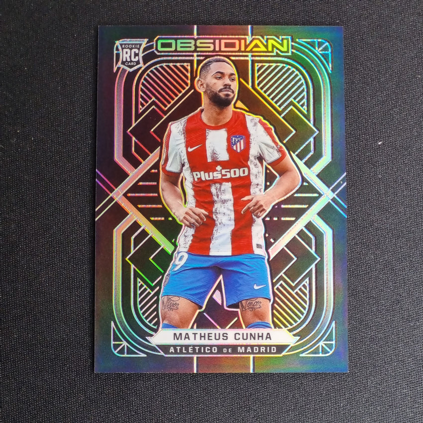 2021-22 Obsidian Matheus Cunha Rookie Base Silver 48/105