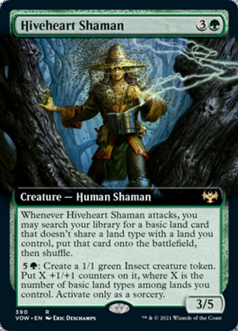 Extended Hiveheart Shaman - 390 - Rare Crimson Vow