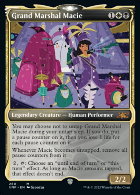 FOIL SHOWCASE Grand Marshal Macie #260 - Mythic Unfinity
