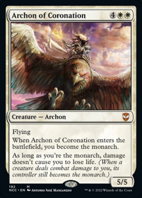 Archon of Coronation #192 -  New Capenna Commander