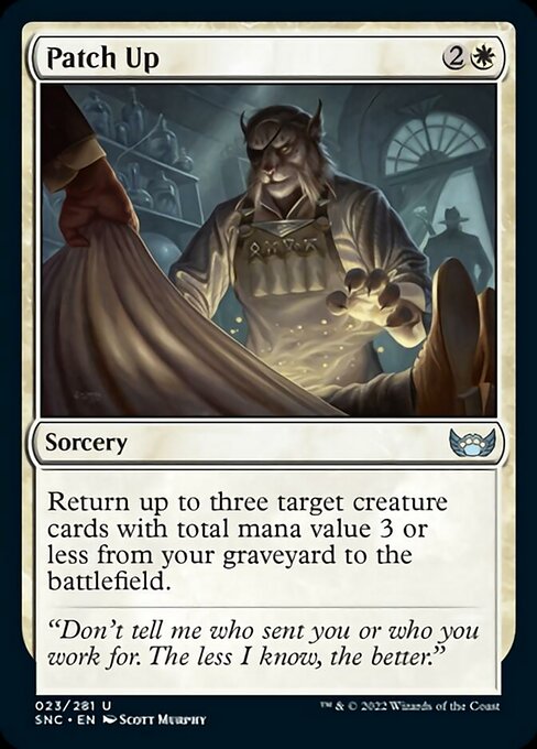 Patch Up 23/281 - Uncommon   Streets of New Capenna