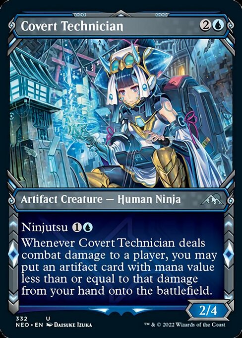SHOWCASECovert Technician 332 -  Kamigawa Neon Dynasty