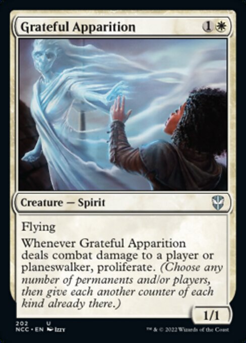 Grateful Apparition #202 -  New Capenna Commander