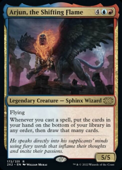 Arjun, the Shifting Flame 172 /331 - Rare Double Masters 2022