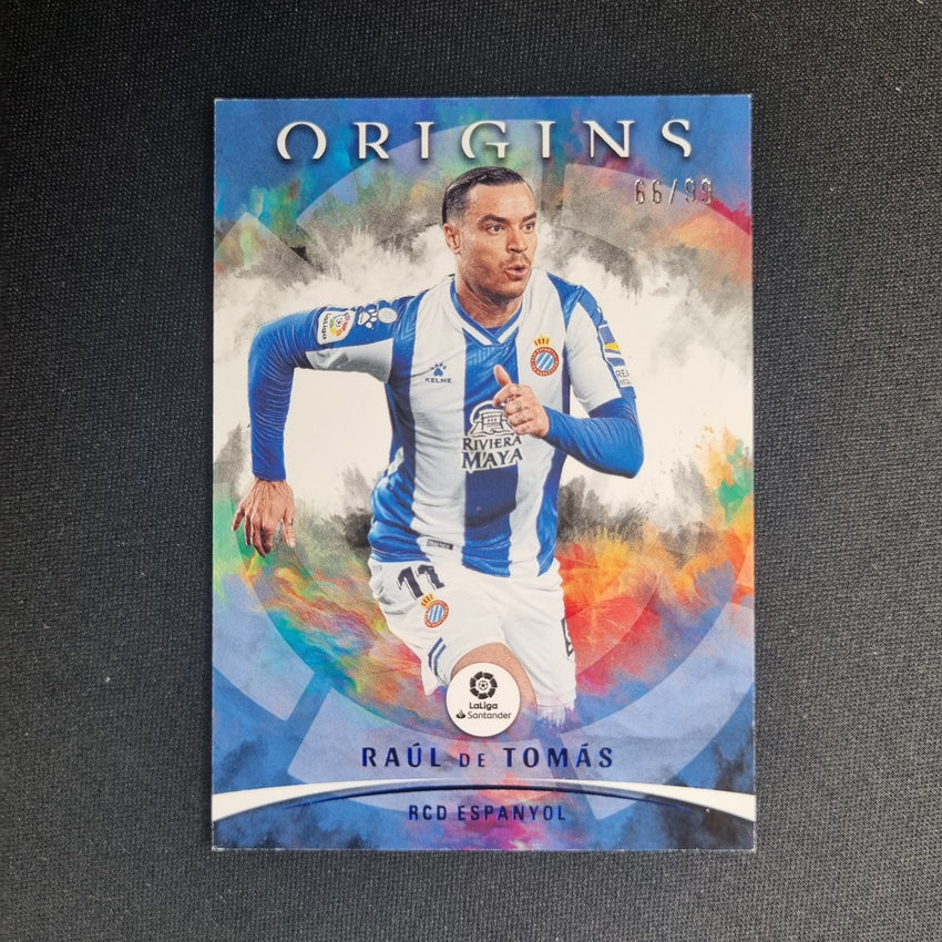 2021-22 Chronicles La Liga Raul De Tomas Origins Blue 66/99