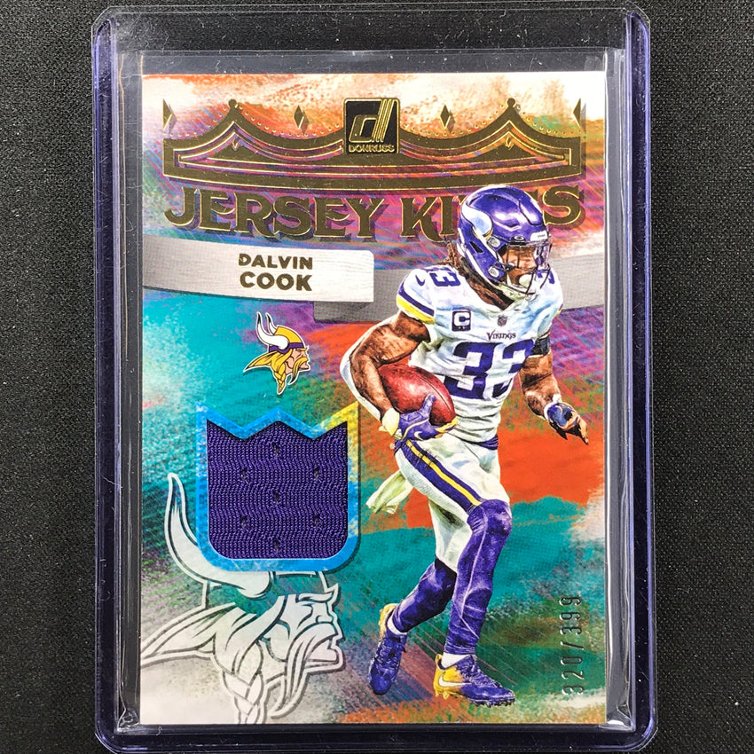2022 Donruss Dalvin Cook Jersey Kings Relic 320/399