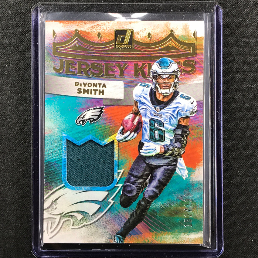 2022 Donruss Devonta Smith Jersey Kings Relic 152/399