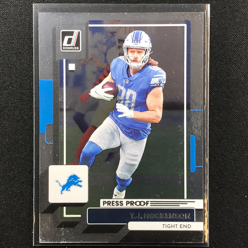 2022 Donruss T.j. Hockenson Silver 57/100