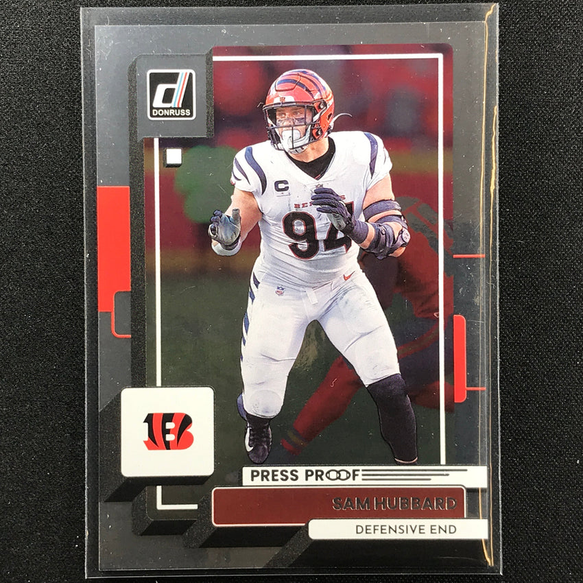 2022 Donruss Sam Hubbard Silver 48/100