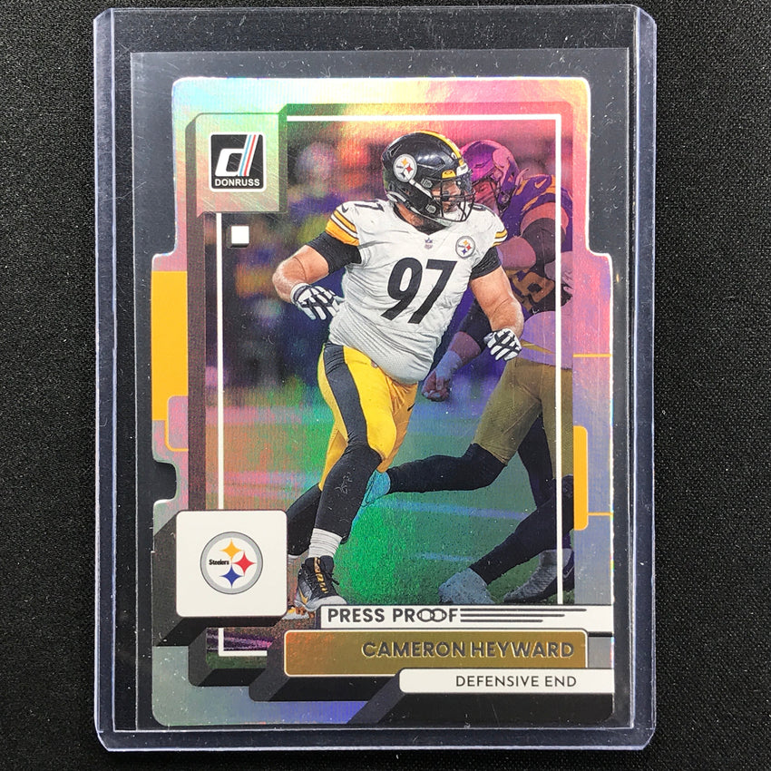 2022 Donruss Cameron Heyward Silver Die-cut 57/75