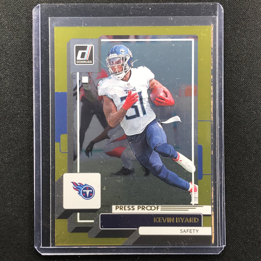 2022 Donruss Kevin Byard Gold 28/50