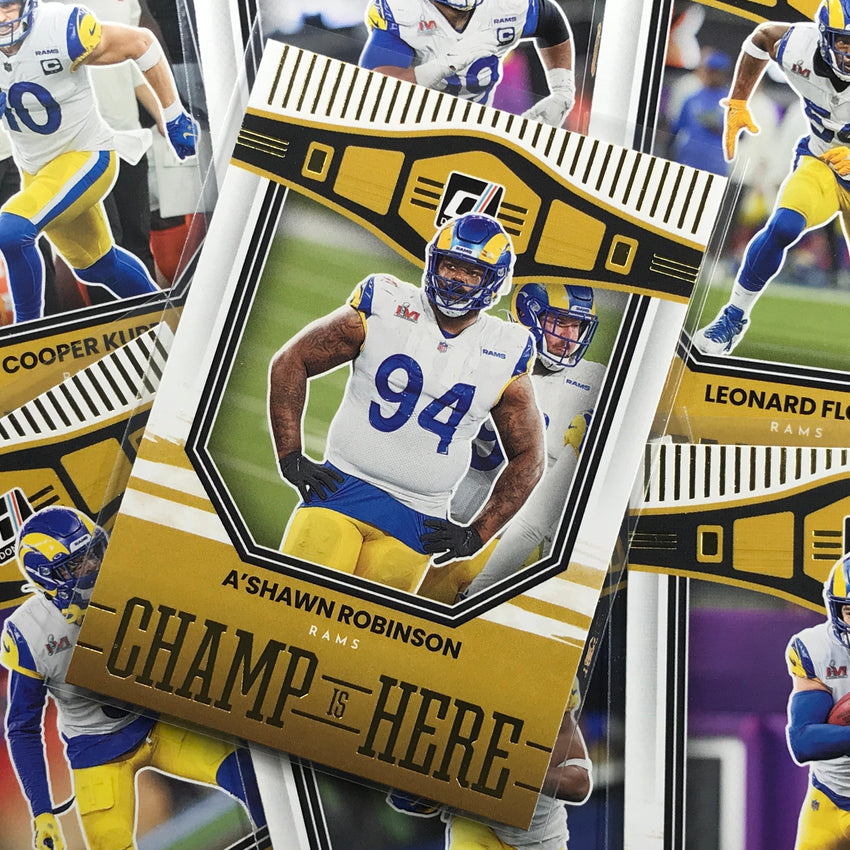 2022 Donruss MATTHEW STAFFORD Champ is Here Base #2