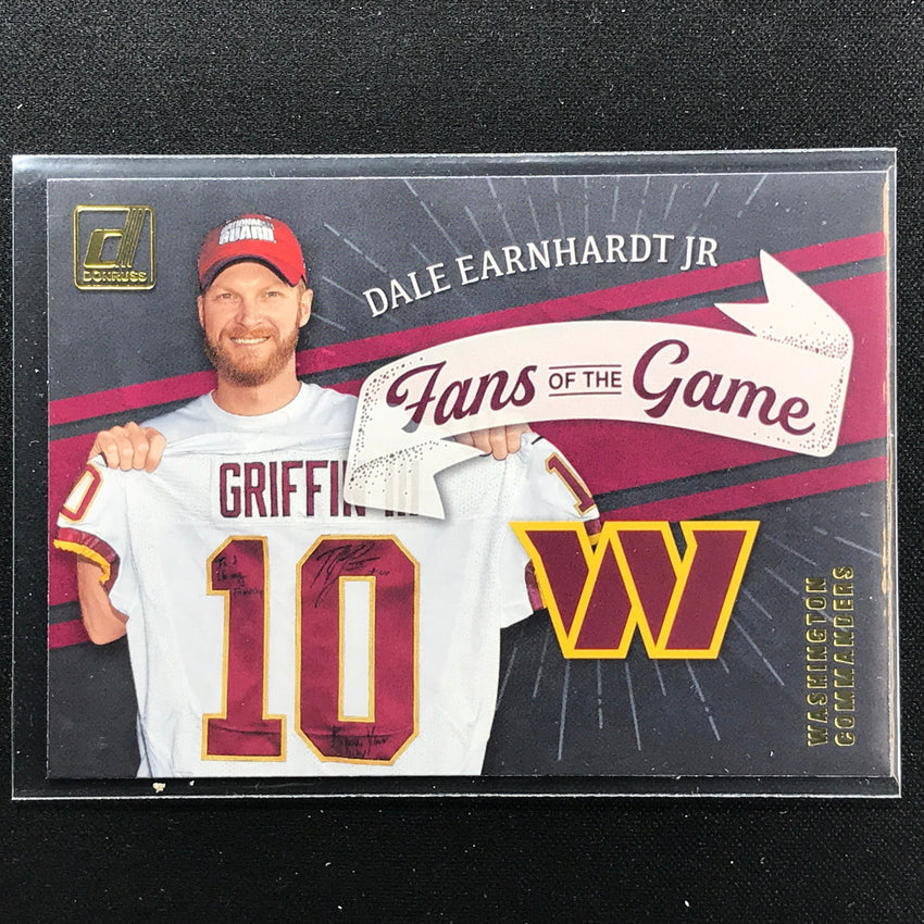2022 Donruss Dale Earnhardt Jr. Fans Of The Game Base No De