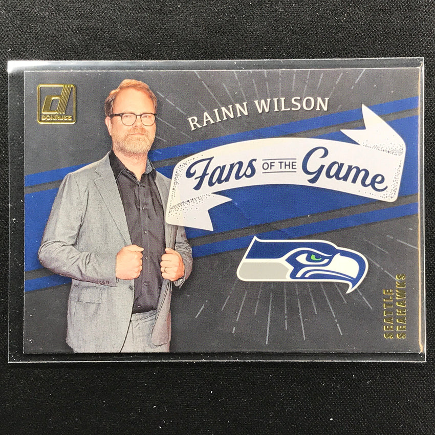 2022 Donruss Rainn Wilson Fans Of The Game Base No Rw