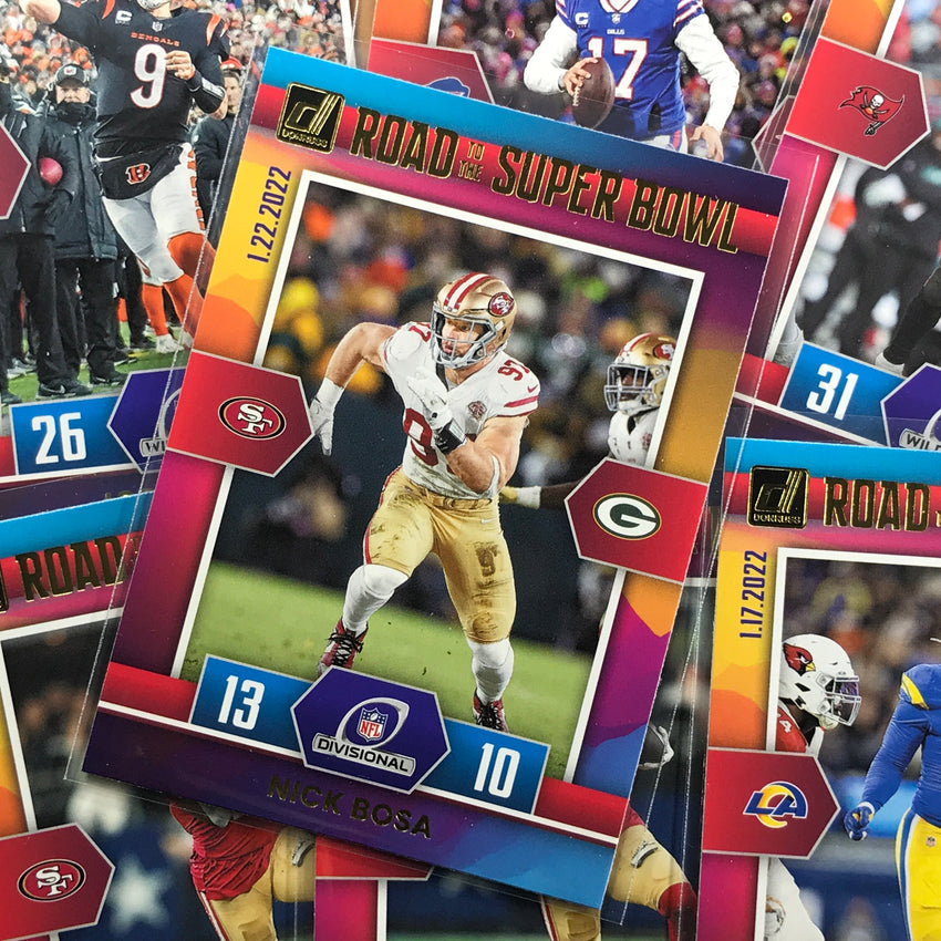 2022 Donruss JOE BURROW Road to the Super Bowl Base #JB