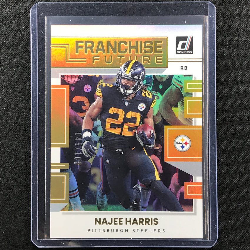 2022 Donruss Najee Harris Franchise Future Holo Silver 45/100