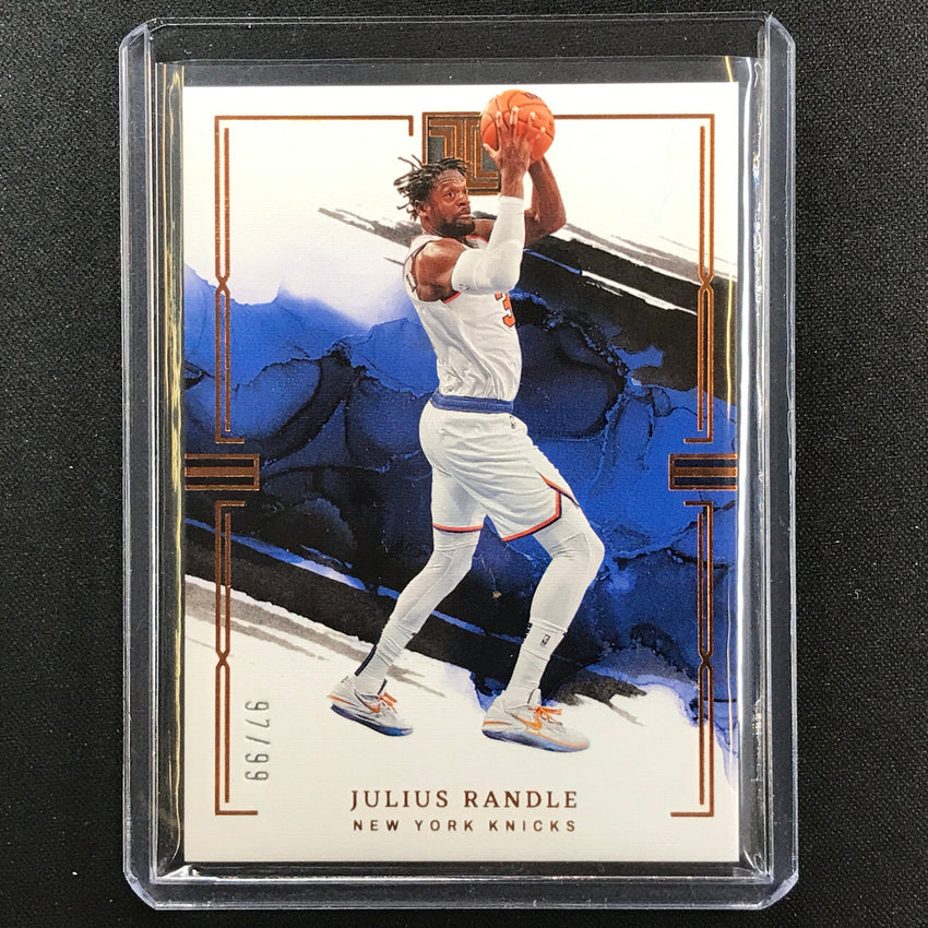 2022-23 Impeccable Julius Randle Base Bronze 97/99