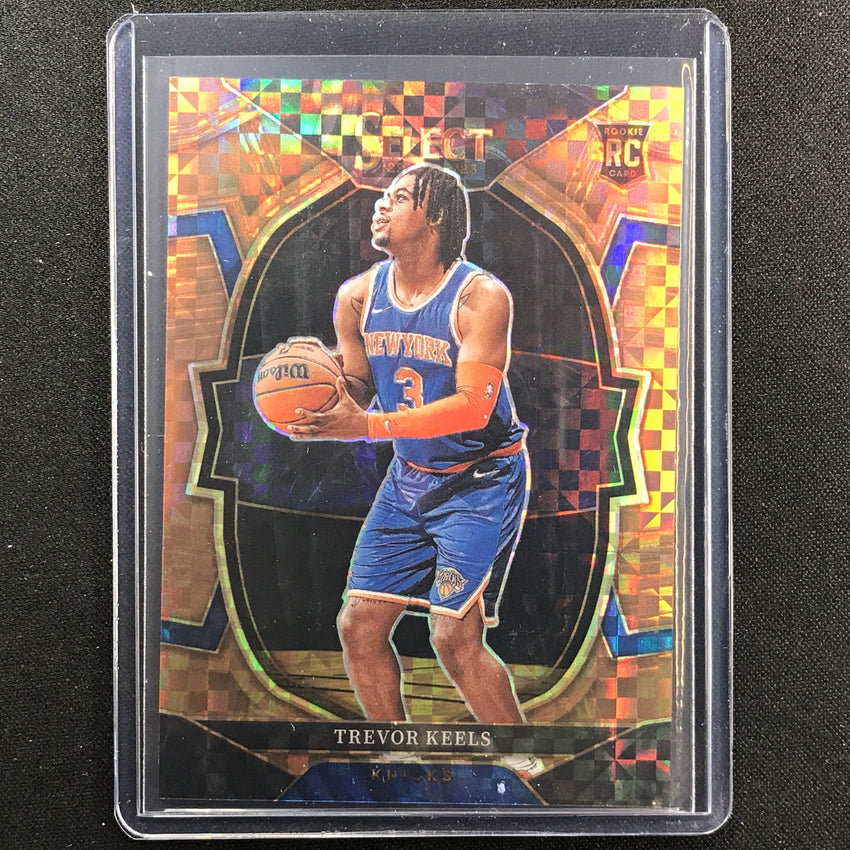 2022-23 Select Trevor Keels Concourse Rookie Copper Plaid 26/49
