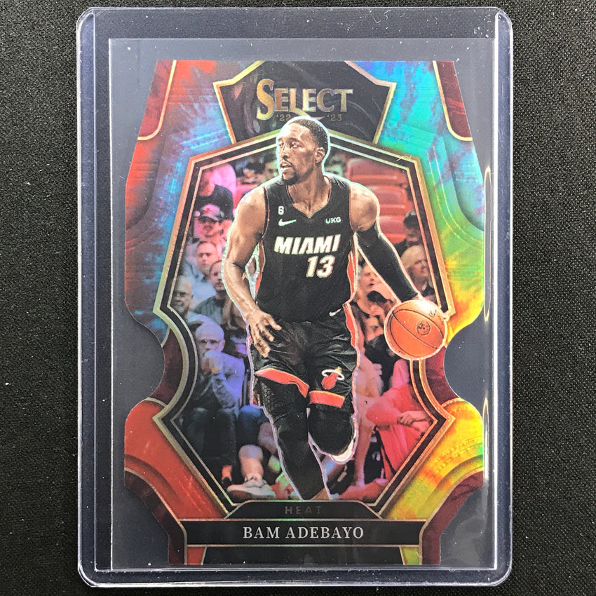 2022-23 Select Bam Adebayo Premier Level Tie-dye Die-cut 6/25