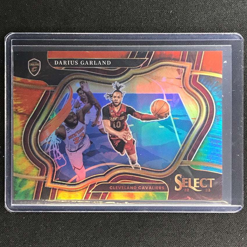 2022-23 Select Darius Garland Courtside Tie-dye 13/25