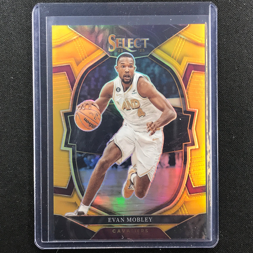2022-23 Select Evan Mobley Concourse Gold Prizm 9/10