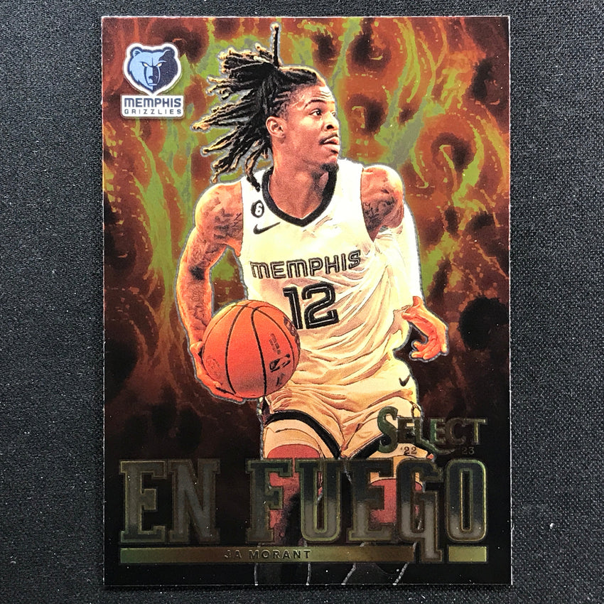 2022-23 Select Ja Morant En Fuego Base No 9