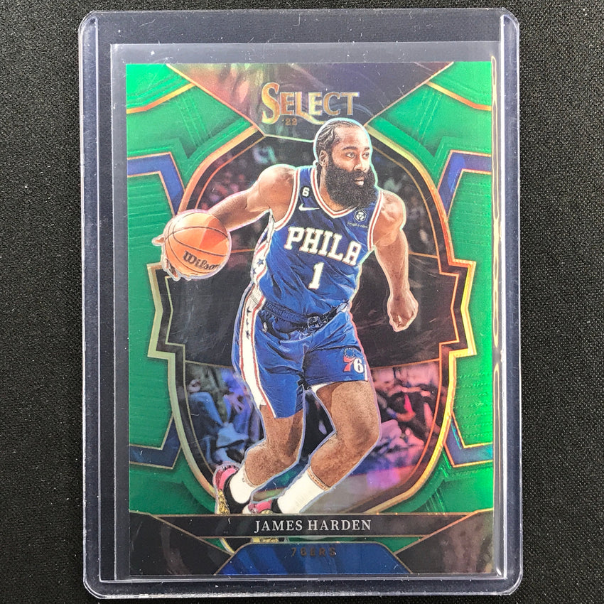 2022-23 Select James Harden Concourse Green 2/5