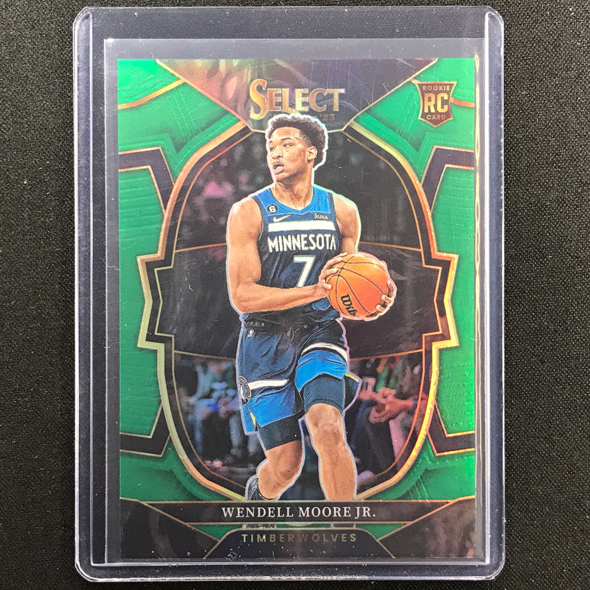 2022-23 Select Wendell Moore Jr. Concourse Rookie Green 2/5