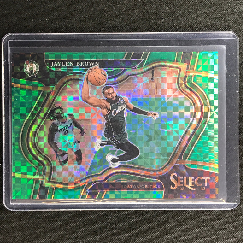 2022-23 Select Jaylen Brown Courtside Green 4/5