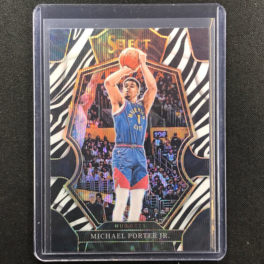 2022-23 Select MICHAEL PORTER JR. Premier Level Zebra SSP #114