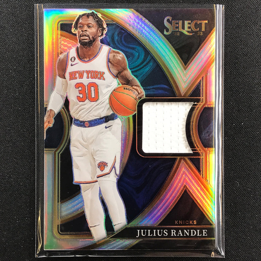 2022-23 Select Julius Randle Selective Swatches Jersey Silver Prizm No Jr