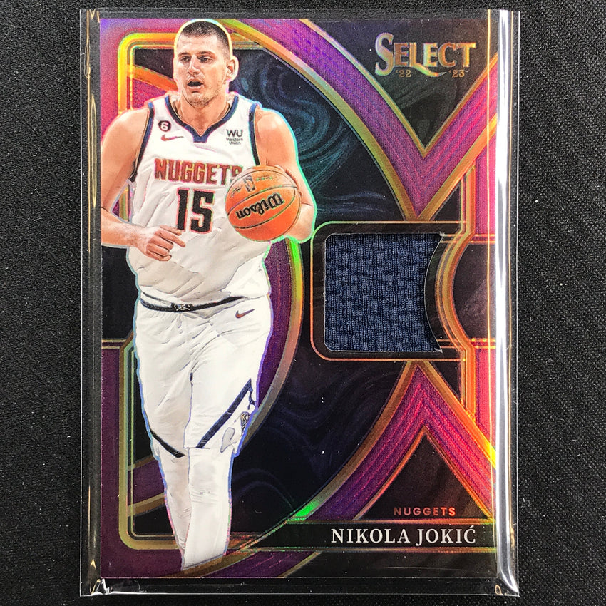 2022-23 Select Nikola Jokic Selective Swatches Jersey Purple 88/99