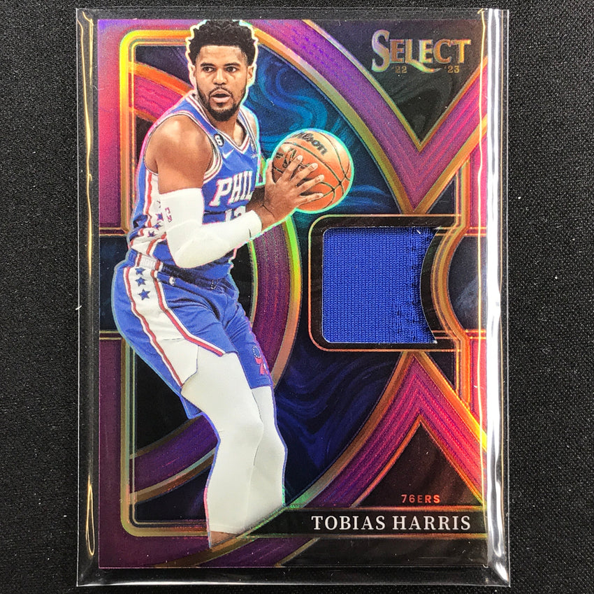 2022-23 Select Tobias Harris Selective Swatches Jersey Purple 83/99