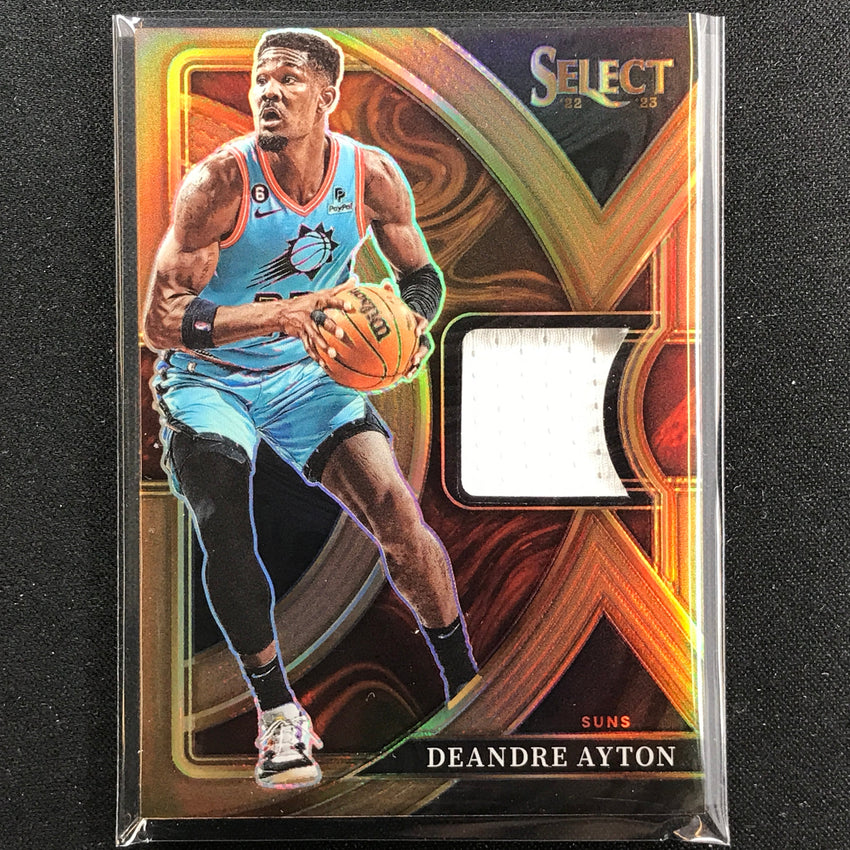 2022-23 Select Deandre Ayton Selective Swatches Jersey Copper 20/49