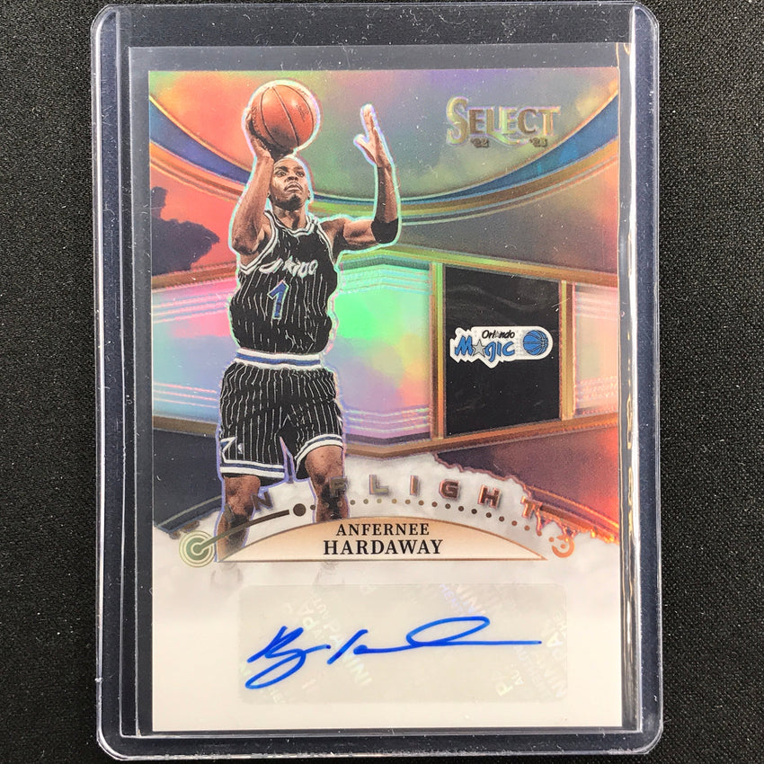 2022-23 Select Anfernee Hardaway In Flight Signatures Auto Silver Prizm 71/149