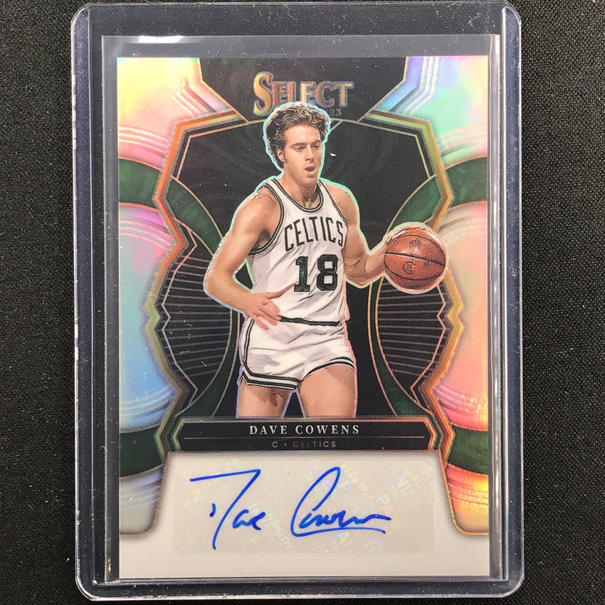 2022-23 Select Dave Cowens Signatures Auto Silver Prizm 120/249
