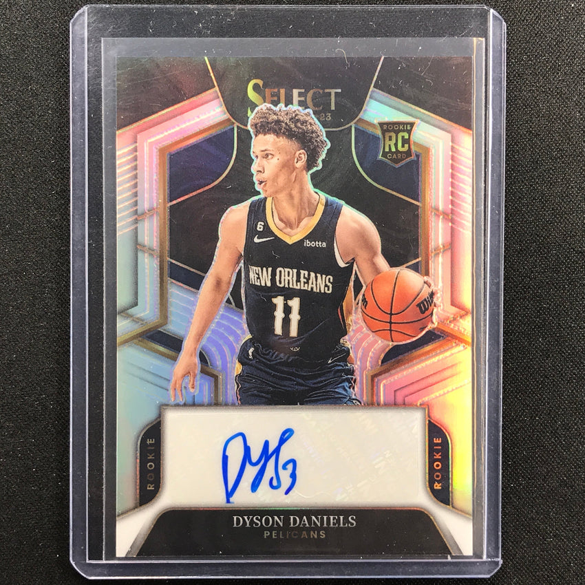 2022-23 Select Dyson Daniels Rookie Signatures Auto Silver Prizm 40/249