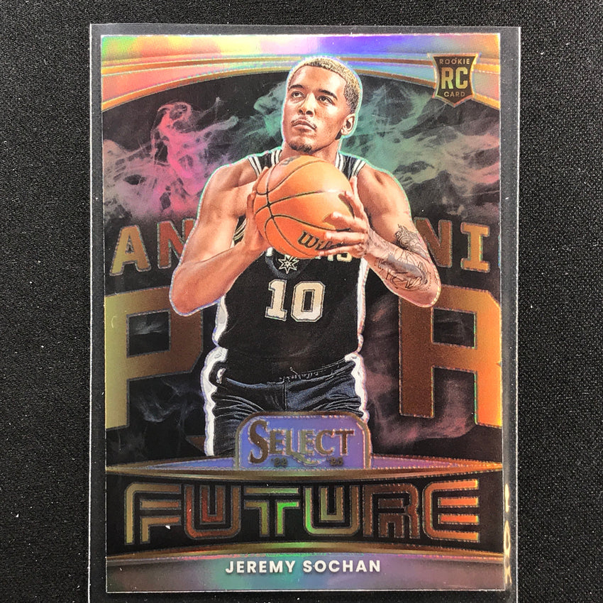 2022-23 Select Jeremy Sochan Select Future Rookie Silver Prizm Sp No 2