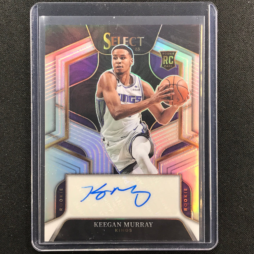 2022-23 Select Keegan Murray Rookie Signatures Auto Silver Prizm 53/249