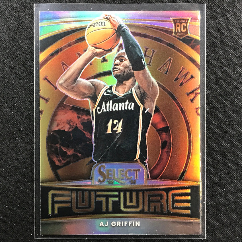 2022-23 Select Aj Griffin Select Future Rookie Silver Prizm Sp No 5