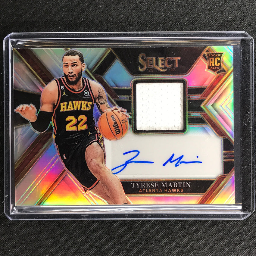 2022-23 Select Tyrese Martin Rookie Jersey Auto Silver Prizm 62/199