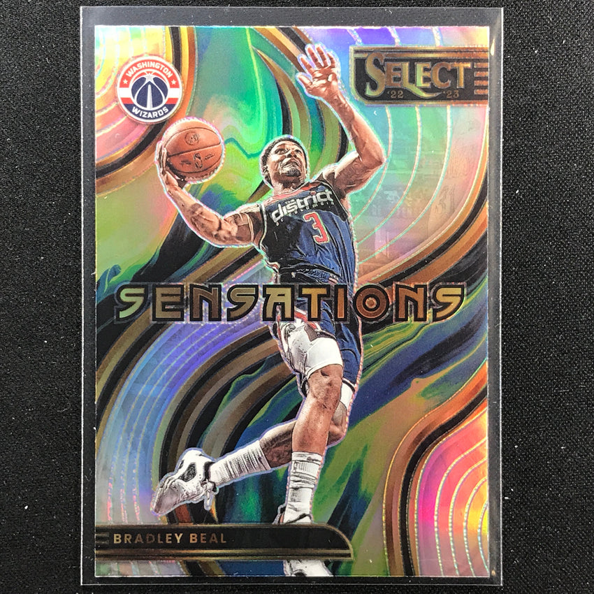 2022-23 Select BRADLEY BEAL Sensations Silver Prizm SP #3