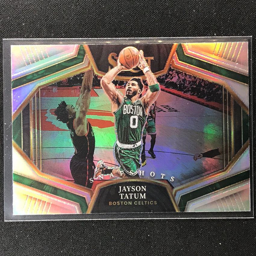 2022-23 Select Jayson Tatum Snapshots Silver Prizm Sp No 2