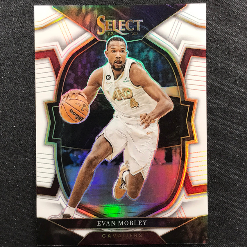 2022-23 Select Evan Mobley Concourse White /149 No 44