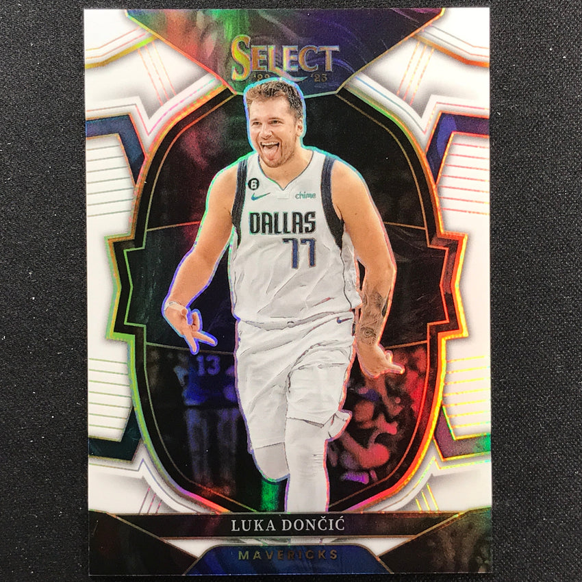 2022-23 Select Luka Doncic Concourse White /149 No 51