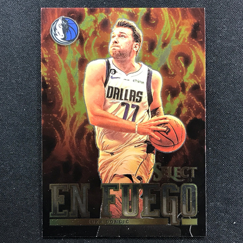 2022-23 Select Luka Doncic En Fuego Base No 2
