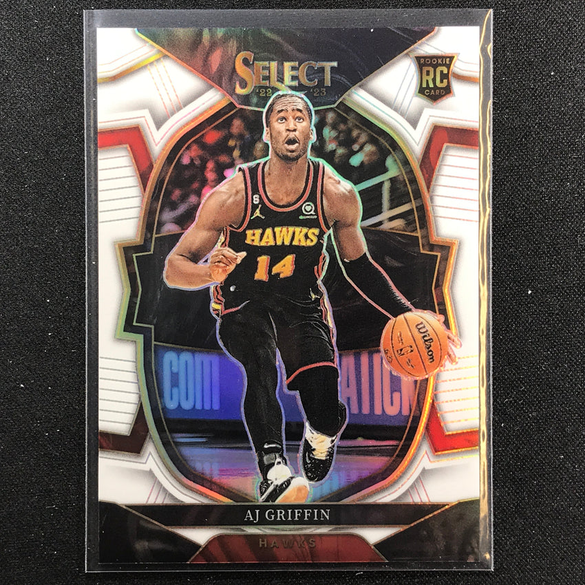2022-23 Select Aj Griffin Concourse Rookie White /149 No 88