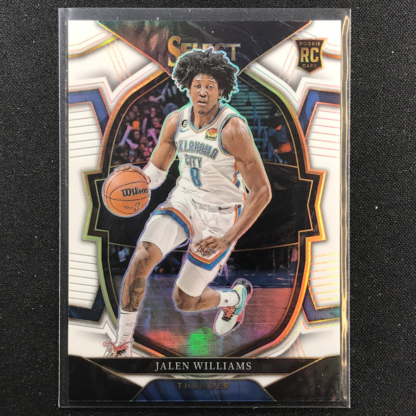 2022-23 Select JALEN WILLIAMS Concourse Rookie White /149 #90